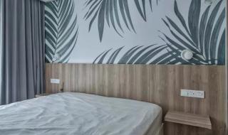 新房卧室背景墙贴什么颜色的墙布 主卧墙布效果图